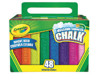 Mr Toys Crayola 48 Pack Side Walk Chalk offer