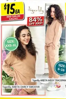 NQR Tigerlily arieta darcy sweater offer