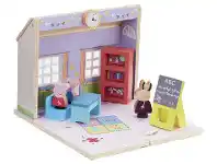 Mr Toys Peppa Pig Wood Play Schoolhouse offer