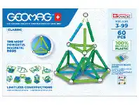 Mr Toys Geomag Green Line Color 60 Pce offer