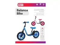 Mr Toys Kan-I Balance Bike with Foot Rest - Pink offer