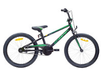 Mr Toys Cheetah - Amigo Boys 20 Inch Gloss Black/ Neon Green/ Silver offer