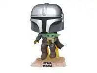 Star Wars: Mandalorian Flying with Jetpack Pop!