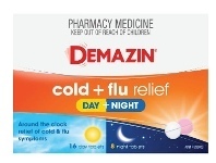 Star Discount Chemist Demazin Cold + Flu Relief Day + Night 24 Tablets offer