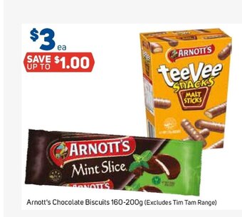 Foodland Arnott's Chocolate Biscuits 160-250g offer