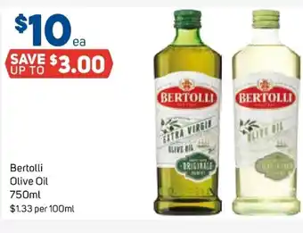 Foodland Bertolli Olive Oil Range 750ml offer