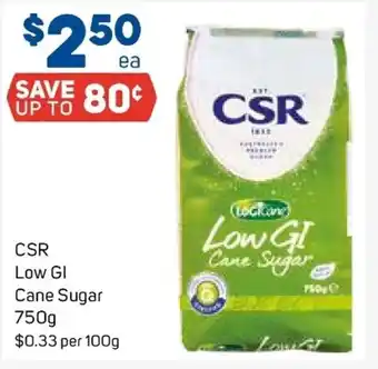 Foodland CSR Low GI Cane Sugar 750g offer