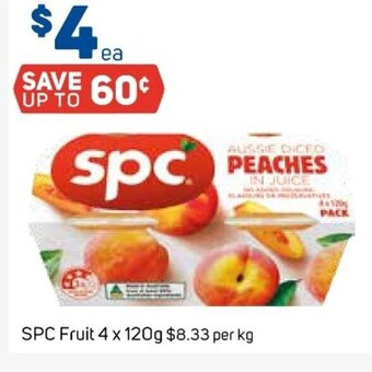 Foodland SPC Fruit 4x120g offer