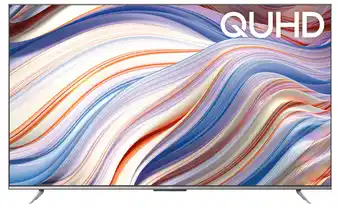 Videopro Tcl 75" p725 4k quhd smart led lcd tv offer
