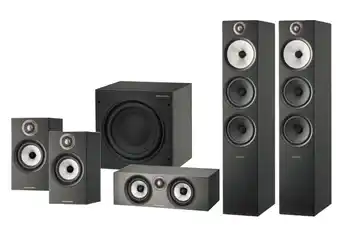 Videopro Bowers & wilkins 600 series anniversary edition home theatre pack - black offer