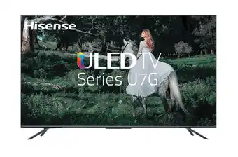 Hisense 55" u7g 4k ultra hd smart uled tv