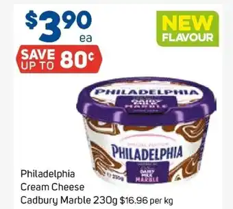 Foodland Philadelphia Cream Cheese Cadbury Marble 230g offer