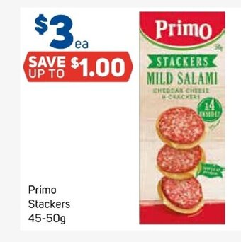 Foodland Primo Stackers 45-50g offer