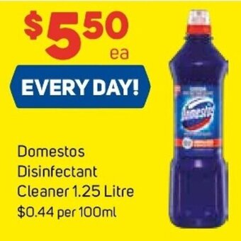 Foodland Domestos Disinfectant Cleaner 1.25 Litre offer