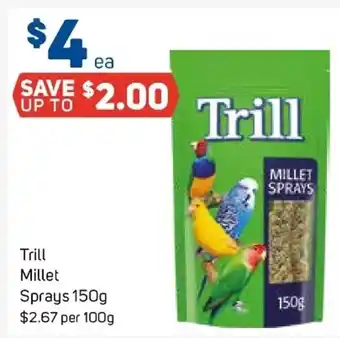 Foodland Trill Millet Sprays 150g offer