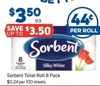 Foodland Sorbent Toilet Roll 8 Pack offer
