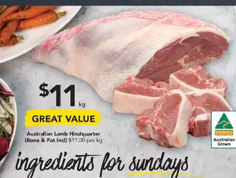Drakes Australian Lamb Hindquarter offer