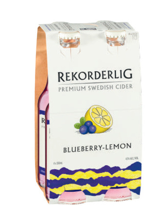 Liquorland Rekorderlig blueberry lemon cider bottle 330ml offer
