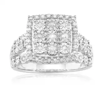 Shiels Silver 1/2 carat diamond ring offer