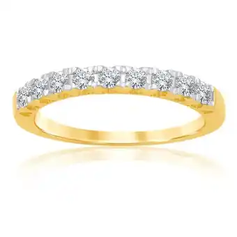 Shiels Luminesce lab grown 1/2 carat diamond ring offer