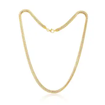 Shiels 9ct yellow gold silverfilled wheat 45cm necklace offer