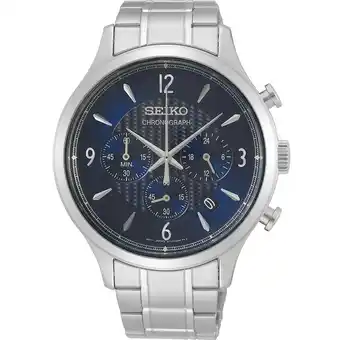 Shiels Seiko ssb339p chronograph stainless steel mens watch offer