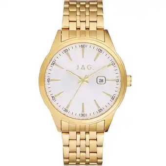 Shiels Jag philip j2490a stainless steel gold plated mens offer