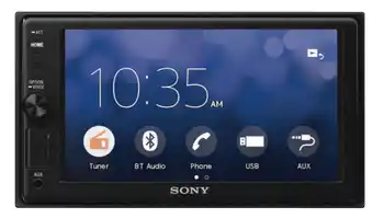 Sony 6.2" av carplay bluetooth usb head unit