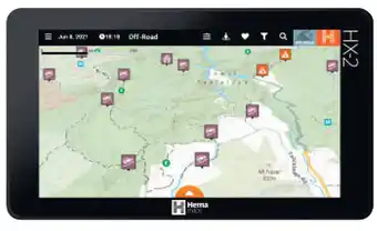 Repco Hema hx-2 on-road & off-road gps navigator offer
