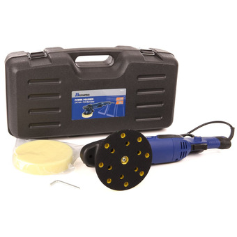 Repco Mechpro blue variable speed dual action polisher 150mm offer
