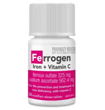 Superpharmacy Ferrogen iron + vitamin c 30 tablets offer