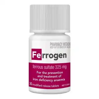 Ferrogen iron 30 tablets