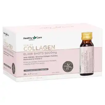 Healthy care beauty collagen elixir 25ml x 7 shots