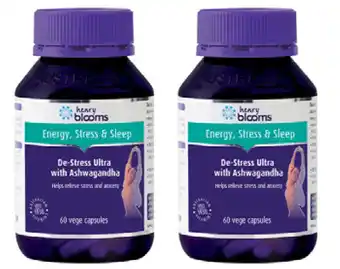 Superpharmacy Henry blooms de stress ultra with ashwgandha 60 vegetarian capsules offer
