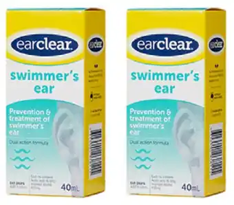 Superpharmacy Earclear ear drops swimmers ear 40ml offer