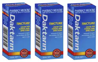 Superpharmacy Daktarin tincture for fungal nail infections 30ml offer