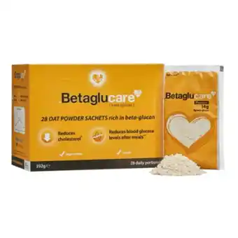 Betaglucare oat powder sachets 14g 28 pack