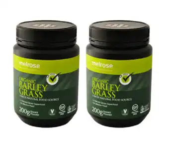 Melrose organic barley grass powder 200g