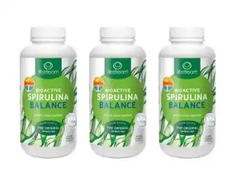 Lifestream bioactive spirulina balance 1000 tablets