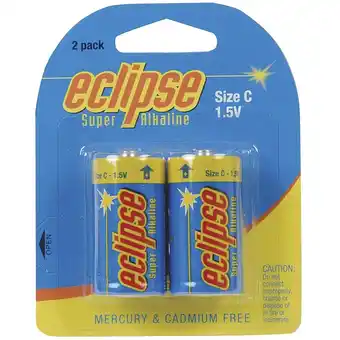Jaycar Electronics 2 pk c batteries offer