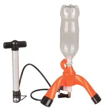 Jaycar Electronics Aquapod bottle rocket launcher with air pump offer