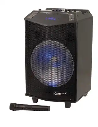 Jaycar Electronics 12" rechargable pa/ party speaker offer