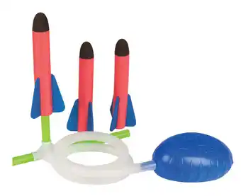 Air powered rocket launcher