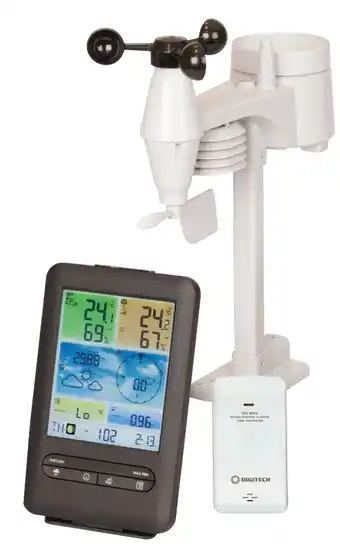 Jaycar Electronics Wireless weather station 5.4" colour with wi-fi offer