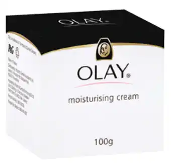 Chemist Discount Centre Olay moisturising cream 100g offer