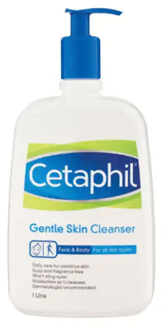 Chemist Discount Centre Cetaphil gentle skin cleanser 1 litre offer