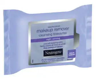 Chemist Discount Centre Neutrogena make-up remover cleansing 25 towelettes offer