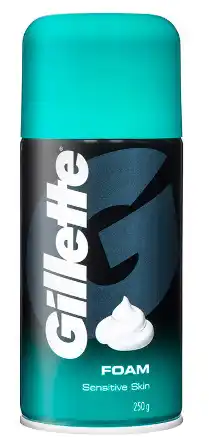 Gillette shaving foam sensitive 250g