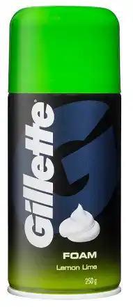 Chemist Discount Centre Gillette shaving foam lemon lime 250g offer