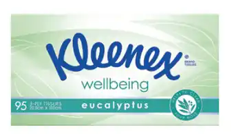 Kleenex eucalyptus facial tissues 95 pack